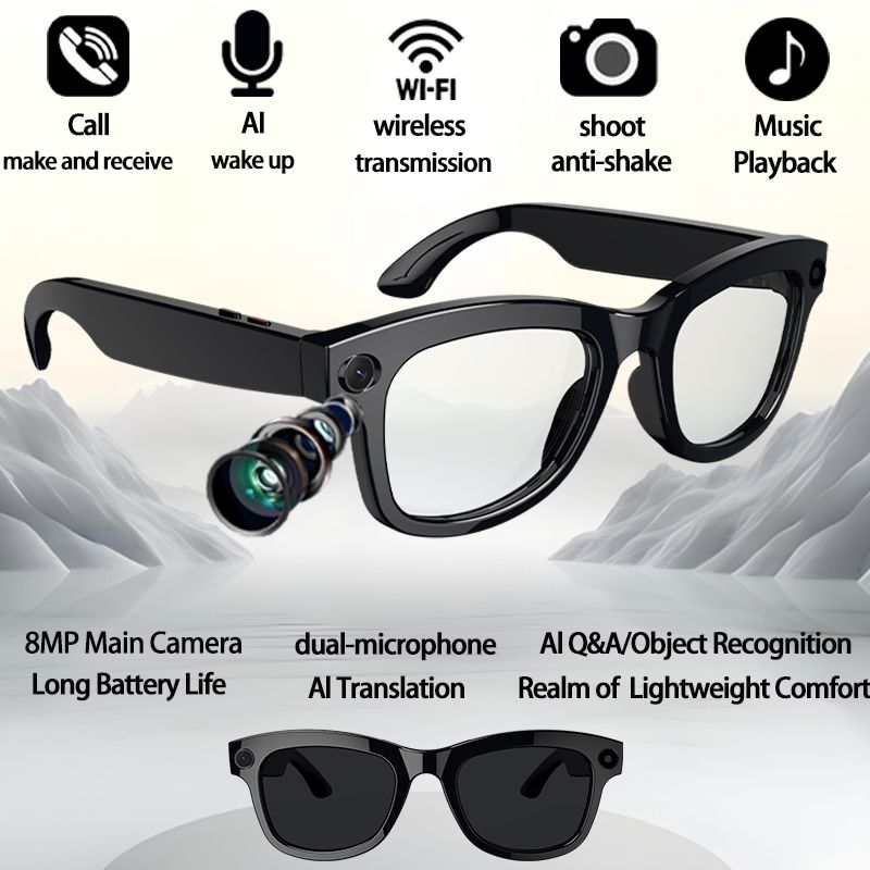 Smart Wireless Bluetooth Glasses