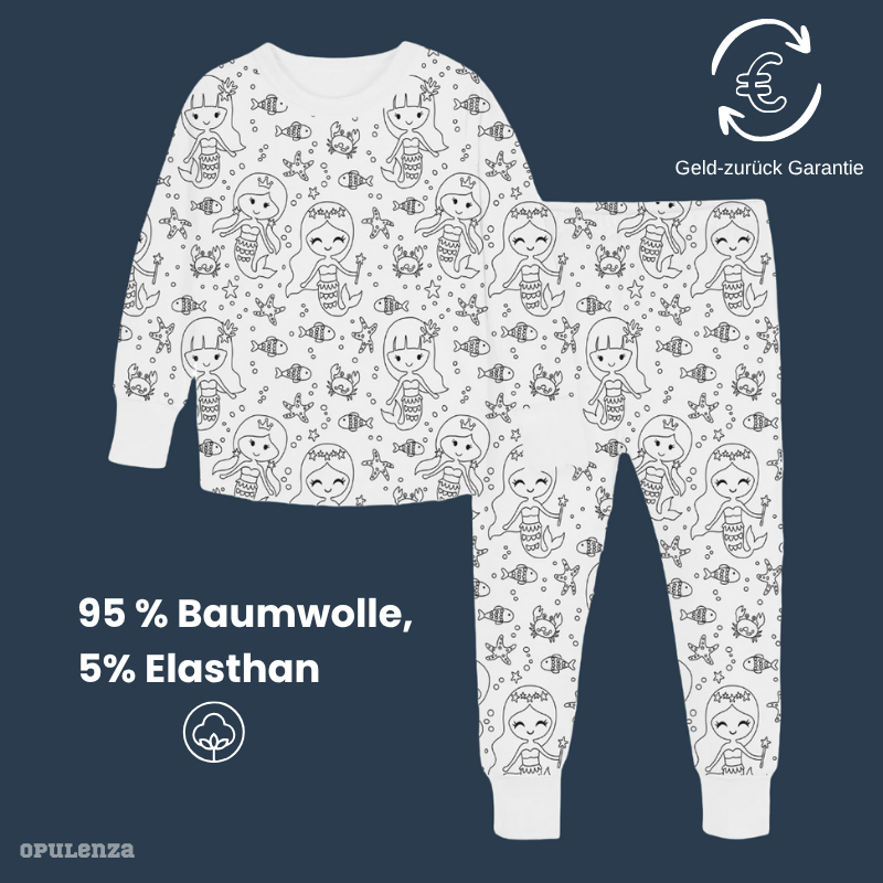Opulenza™ - DIY-Pyjama-Malset für Kinder