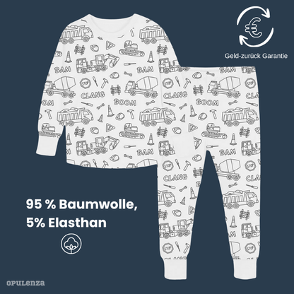 Opulenza™ - DIY-Pyjama-Malset für Kinder