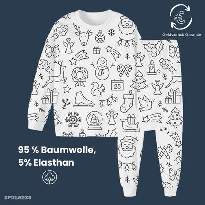Opulenza™ - DIY-Pyjama-Malset für Kinder